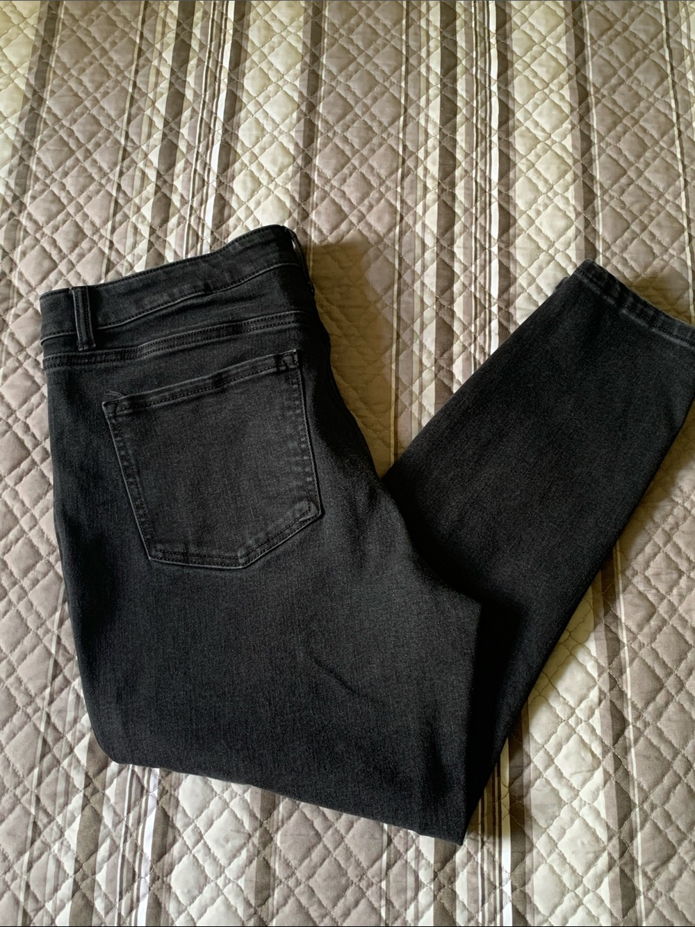 Time and Tru Black High-Rise Skinny Jeans